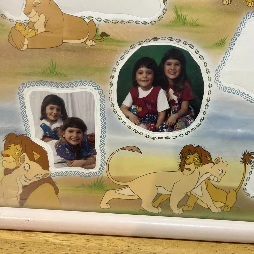Vintage Disney The Lion King Circle Of‎ Life Wall Picture Frame Collage Decorel